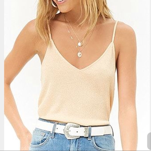 forever 21 marled knit cami NWT, medium - Picture 2 of 4